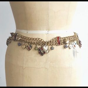 ♥️Vintage 90s Tommy Hilfiger chain belt ♥️